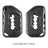 T-Carbon Carbon Fiber Car Key Case Cover Shell For Jeep Grand Cherokee Gladiator Key Cover Car Interior Accessories