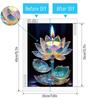 Dreamy Flower Partial DIY 5D Special Shaped Drill Diamond Painting Gem Art for Adults/Beginners Gift Idea Home Decor 30x40cm