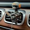 [Flying Diffuser for Cars] Future Warrior Creative Car Aromatherapy Diffuser, ABS Material, Rotating Propeller, 2 Odorless Compression,No Battery
