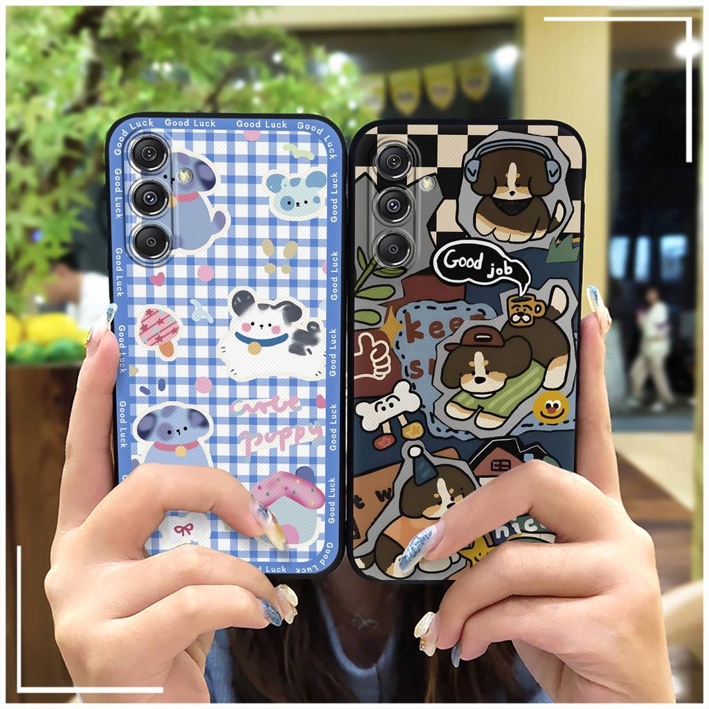 Animals Phone Pouch Phone Case For Samsung Galaxy M34 5G/F34/SM-M346B Durable Anti-knock Full wrap Back Cover Anti-dust