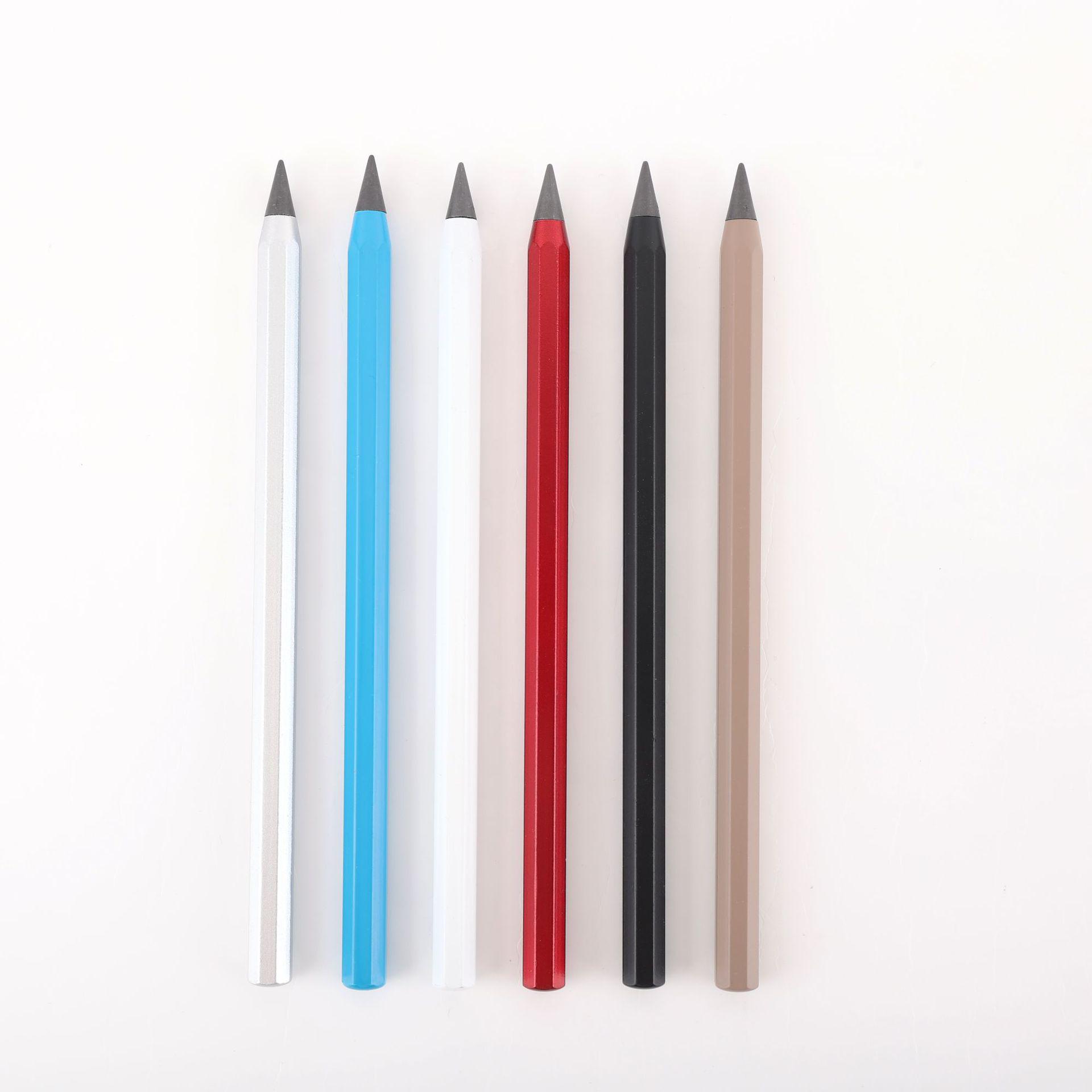 

Cross Eternal Inkless Hexagonal Alloy Pencil - Frosted Texture for Office, Study, and Sketching. HB червоний