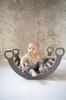 Montessori L Rocker with Handles - Grey