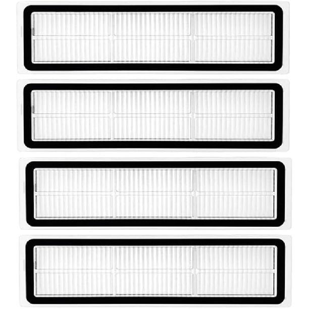 Compatible for Mova Haoxuan600 Z500 Robot Vacuum Cleaner Spare Parts Accessories ... Roller Main ... Side Brush ... Filter ... Mop Rag Cloth (Color :