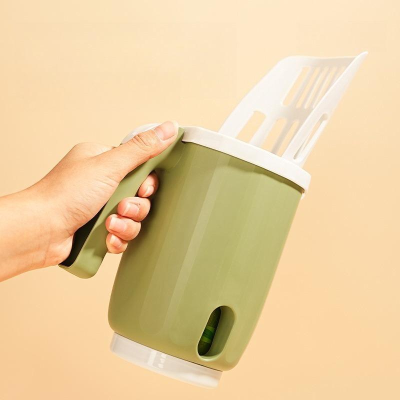 Cat manure shovel pet integrated cat litter shovel set detachable cleaning garbage collector cat toilet storage box cat supplie