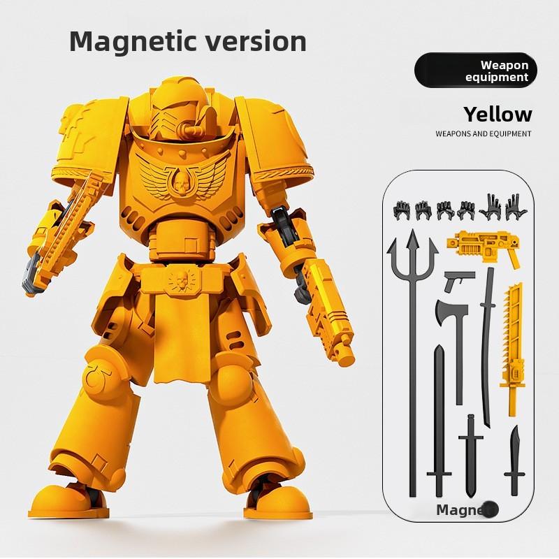Tung Mechanical Armor Tung Tung Sahur Kids Action Figures With Joints Magnetic