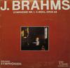 LP Record JOHANNES BRAHMS  1. Symphonie CMoll Op.68 TC9008 Top Classic 1968 Germany Classical Used