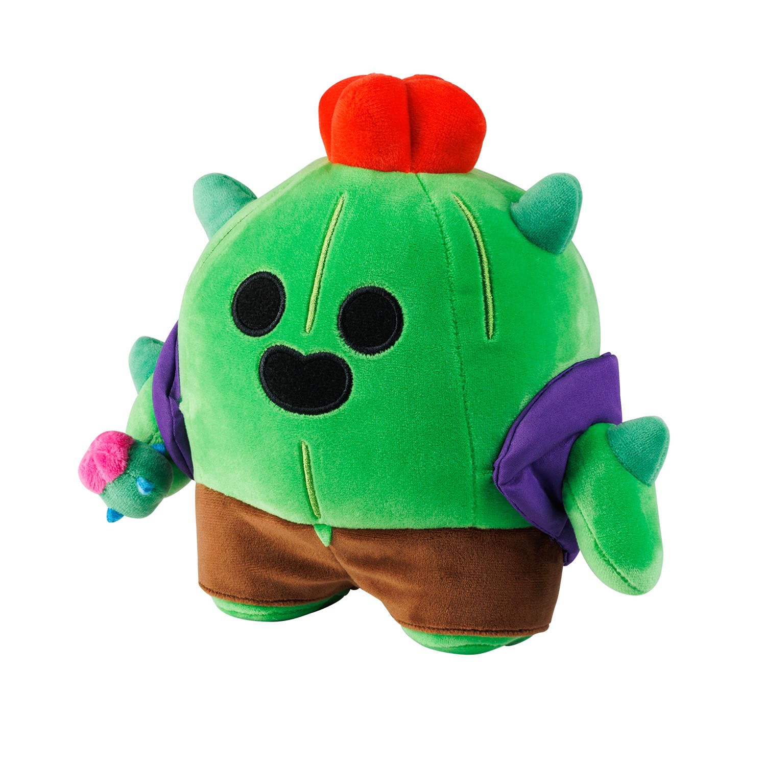 P.M.I. Brawl Stars Plush Toy 6-inch Plush Toy Spike Crow, Shelly, and Poco Soft Collector Plush Toy Brawl Stars Buddies Plush Gift for Gamers &