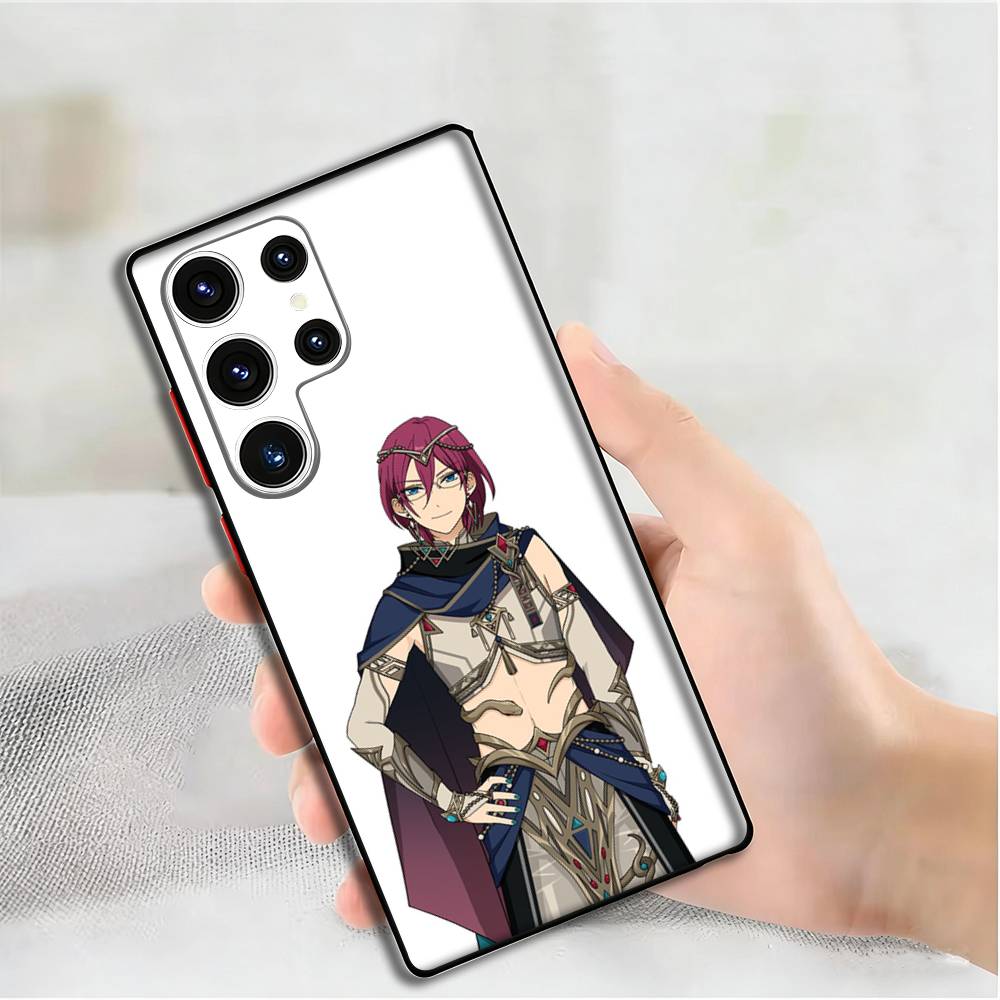 I-Ibara S-Saegusa Kostüm Show Telefon Silikonhülle für Samsung S24,22,20,23,21,20 Ultra Plus Lite 5G Druckabdeckung