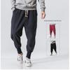 2025 Spring Men's Cotton Linen Harem Pants - Casual, Chinese Style, Plus Size, Loose Fit Joggers