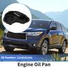 X Autohaux 1 Pc No.1210231101 Engine Oil Pan for Toyota Highlander 2017-2019 Steel Black