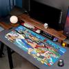 One Piece Print Mouse Pad, Anti‑Slip Desktop keyboard Mat, for PC Laptop Gaming Working Daily Use, Cool Festival Surprise Gift