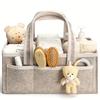 Filz Kinderzimmer Aufbewahrungskorb Große Kapazität Windeltasche Geschenk für Babyparty