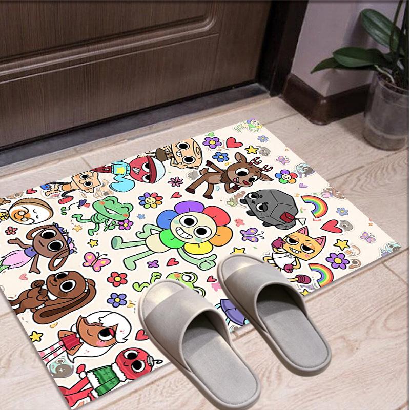 Dandy's World Pattern Rug, Indoor/Outdoor Mat, for Picnic, Gameroom, Bedroom, Office, Living Room, Home Decor Carpet, Birthday Gift