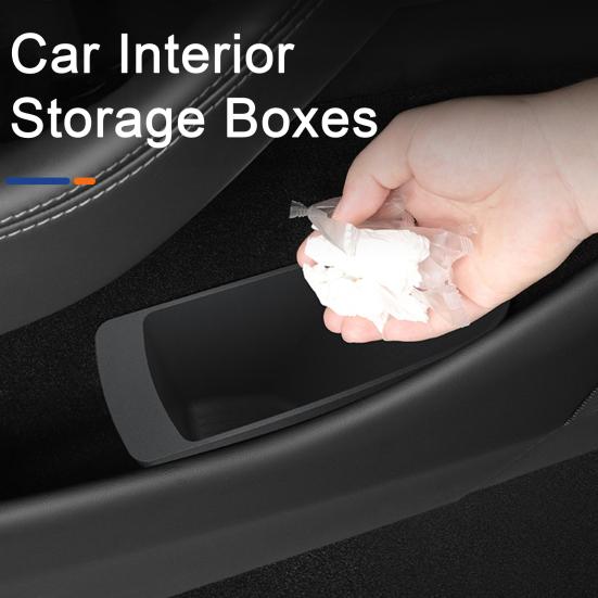 2Pcs Storage Bin (2023-2025) for Tesla Model 3/Y Door TPE