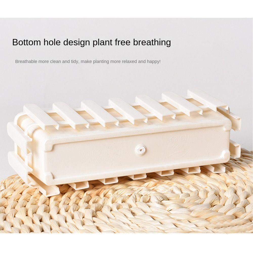 Plastic Flower Pot Flower Arrangement Plant Pot New Storage Container