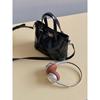 IELGY Ladies Messenger Bag Fashion Black Bucket Bag