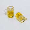 5Pcs Mini Beer Mugs Realistic Beautifully Small High Simulation Exquisite Decorative Compact 1/12 Dollhouse Miniature Cup Drinks Model Toy Scene Props