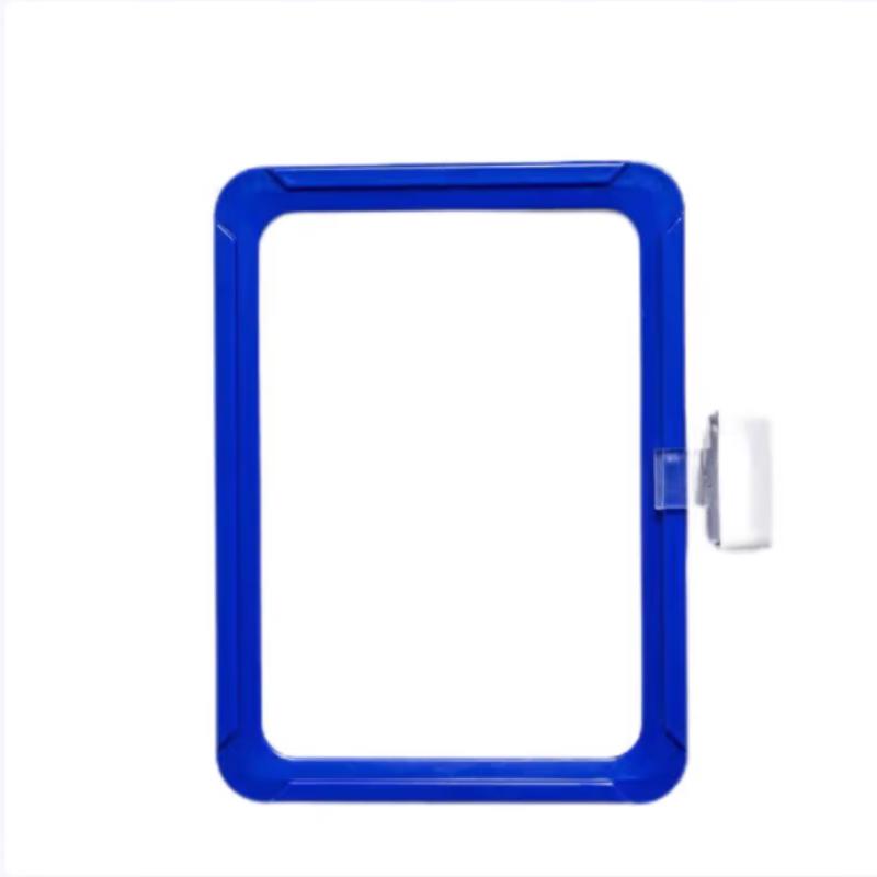 Magnetic Shelf Label Holder with Clip