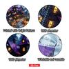 1Pcs Spooky Haunted House Pumpkin Ghost Decoration Background Halloween Backdrop Decorations For Photo Studio Photo Booth Party