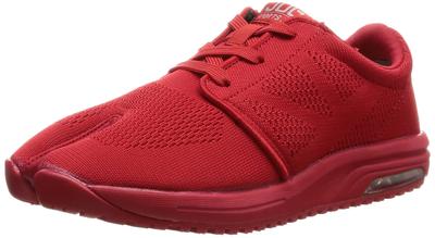 Margo Barefoot Air für und Sport Größe 2E Tabi-Stil Schuhe, Dämpfung, Training, Fitness, Laufen, Joggen, Unisex, Erwachsene, Rot, 26.5 cm,