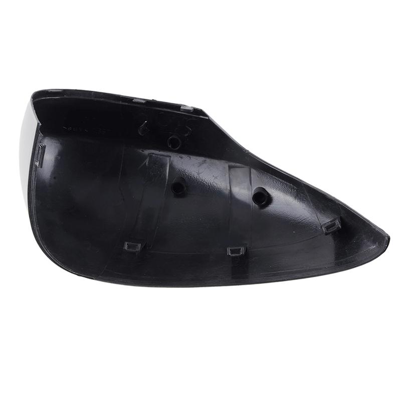 Rymująca osłona lusterka wstecznego skrzydło osłona lusterka bocznego czarny błyszczący pasuje do Ford Fiesta MK7 2008 - 2017 akcesoria samochodowe 1