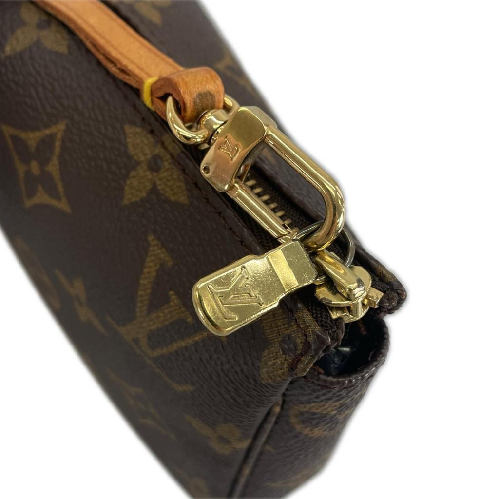 LOUIS VUITTON Pochette Accessoires M51980 Pouch Brown Women used