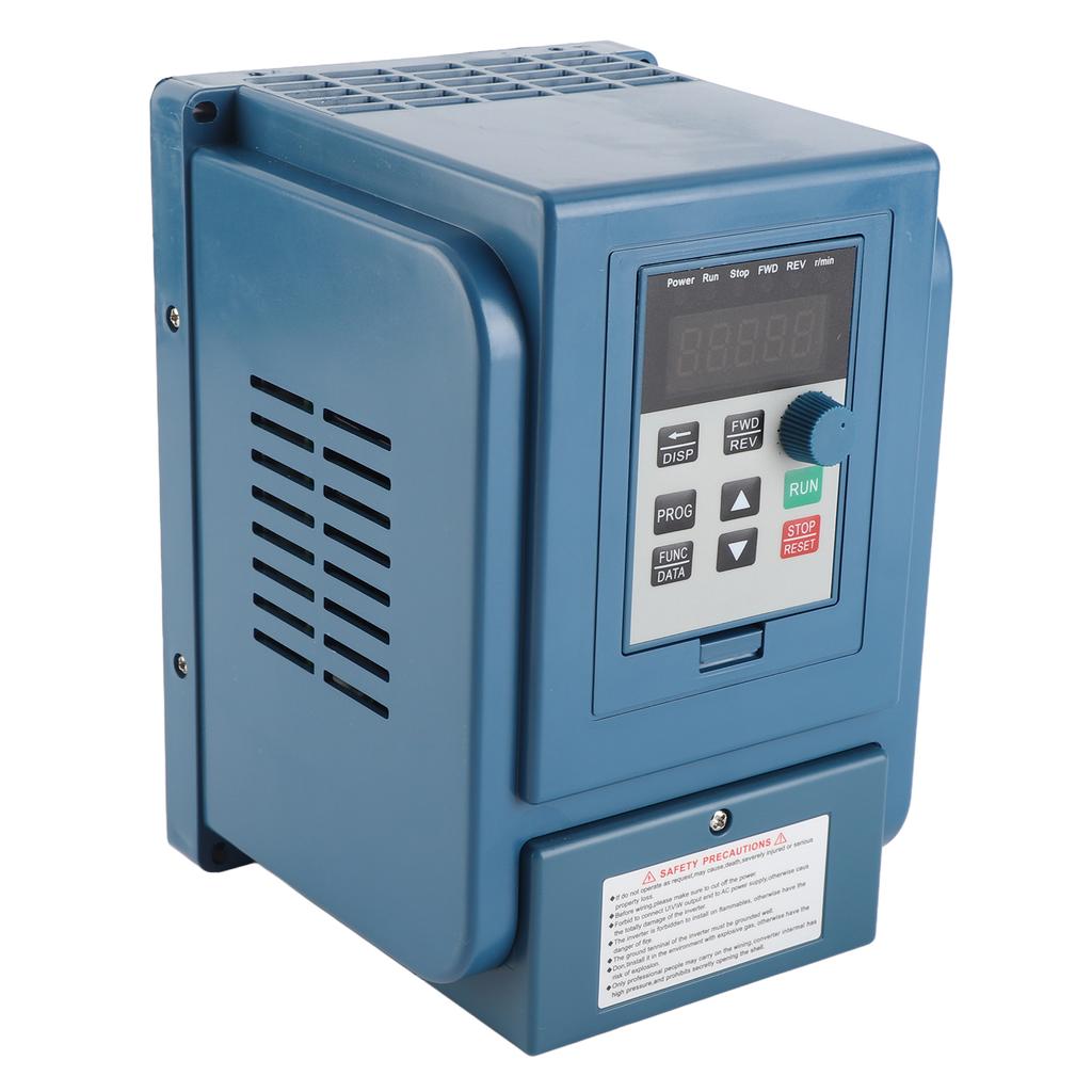 1 st 380VAC Frekvensomriktare Hastighetsregulator för 3-fas 4kW AC-motor