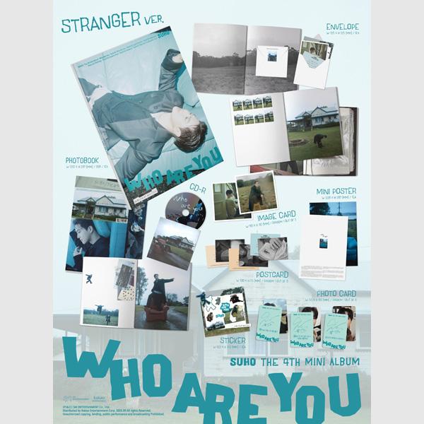 SUHO - 4th Mini Album [Who Are You] (Stranger Ver.)