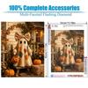 5D Unframed 3545cm - DIY Kit for Adults, Full Drill Round Paint by Numbers 1ml