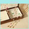 Boho Flower Pendant Necklace With Electroplated Finish For Women Summer Jewelry