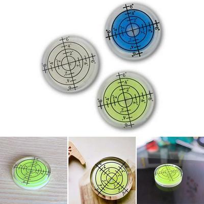 Tragbare runde Wasserwaage zur Kamera- und Stativkalibrierung 32 mm x 7 mm