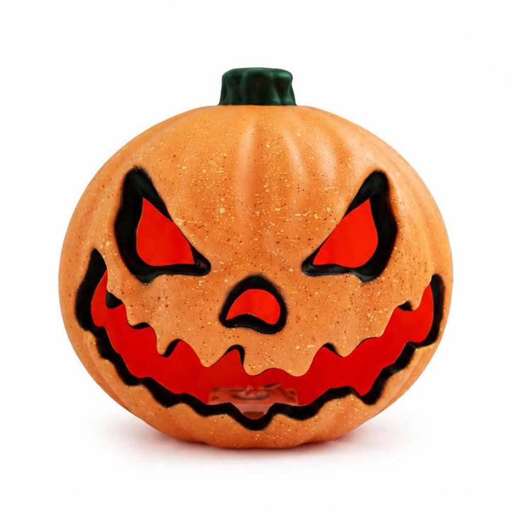 Warm Glowing Pumpkin Lantern Battery Powered LED Pumpkin Halloween Lamp Party Goers