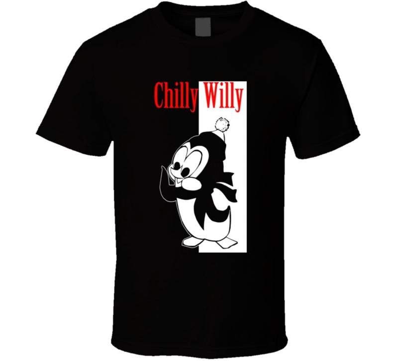 Chilly Willy Cartoon Gangster Unisex T-Shirt XL