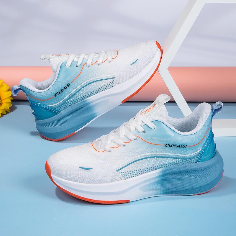 Ice mesh surface ultra-light shock-absorbing running shoes for men, anti-slip soft-soled breathable and odorless casual sports s