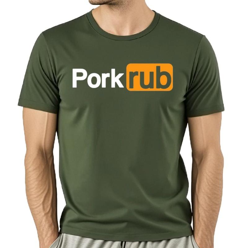 Camisetas Divertidas De Barbacoa De Cerdo Para Hombre Camisetas De AlgodóN Con Estampado De Estilo Veraniego Regalos