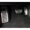Compatible With Maserati Ghibli Levante Quattroporte 2014-2024 LHD Stainless Steel Footrest Dead Brake Gas Pedal Pad Cover Trim 2023 2022(Footrest
