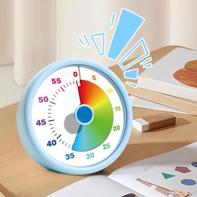 Temporizador Visual para Crianças Relógio de Contagem Regressiva Silencioso Ferramenta de Gerenciamento de Tempo Temporizador Digital de Aprendizagem para Sala de Aula Lição de Casa Estudo Cozinhar