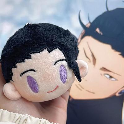Jujutsu Kaisen Anime Peripherals Plush Cute Soft Toy Big Head Tuanzi Cotton Doll Collection Prop Plush Pendant Gifts For Kid