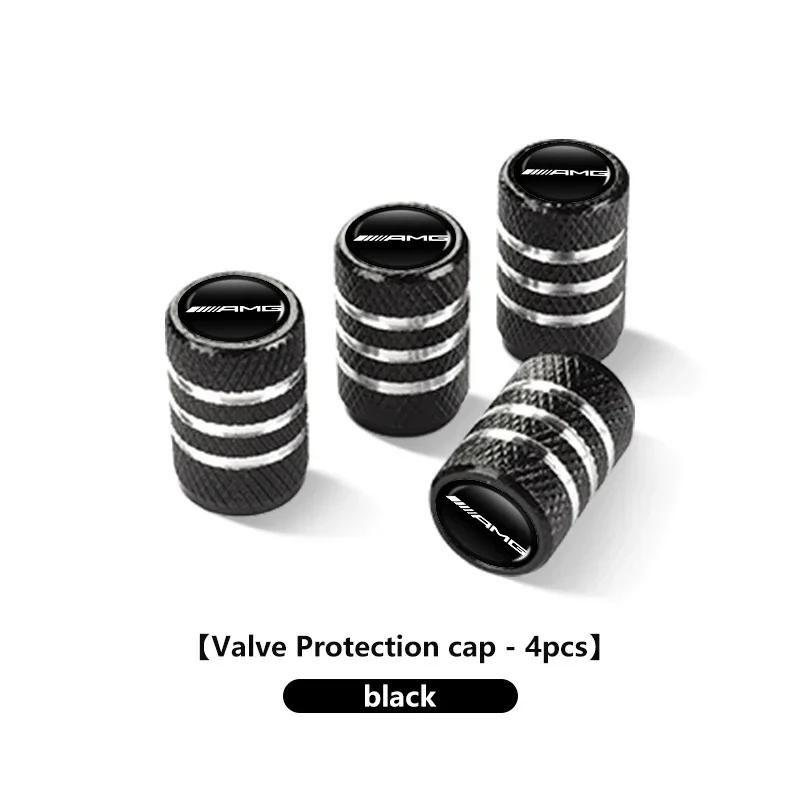 C200 E200 2025 New For Mercedes Benz For Benz Car Wheel Tire Valve Caps Tyre Stem Covers Airdust Waterproof W202 W212 W126 W140