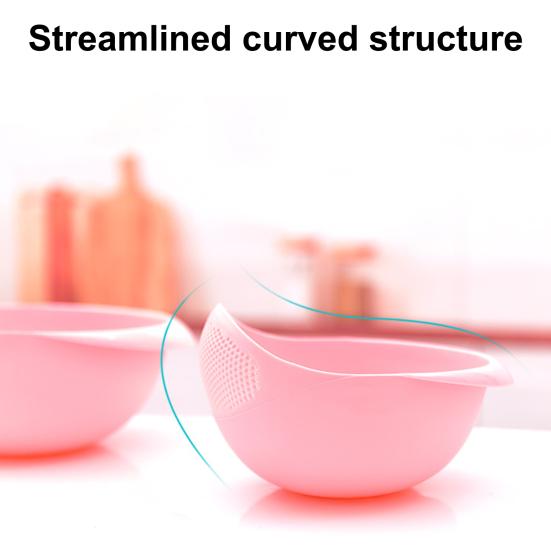 Koszyk do płukania i odsączania ryżu Lekki Plastik spożywczy Dwupoziomowy Otwory drenażowe Warzywa Owoce Przechowywanie Kuchnia