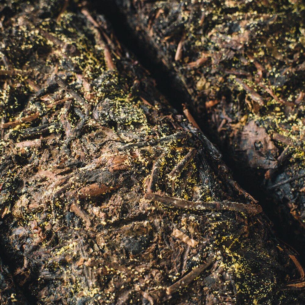 1kg Black Tea Hunan Anhua Black Tea Golden Flower Fu Brick Tea Tianjian Fu Brick