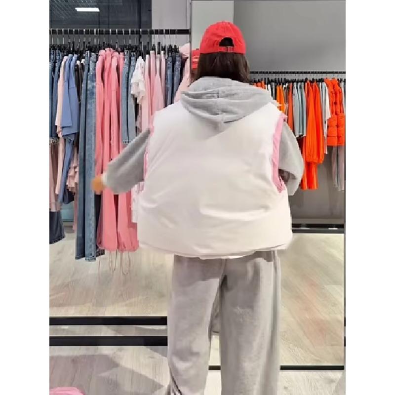 Detachable Hood Sleeves Puffy Padded Jacket Oversized Thick Winter Warm Chic Office Daily Women Coat