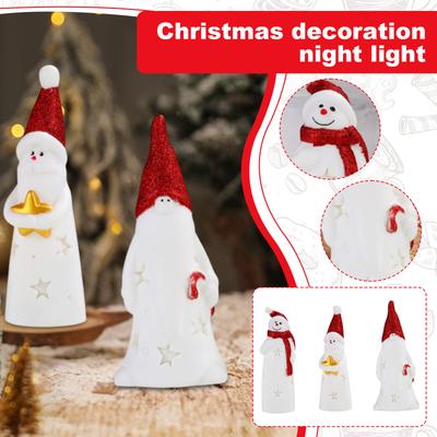 Christmas Decorative Piece: Soft And Cute Design + Hollow , Effortlessly Creating A Festive Atmosphere