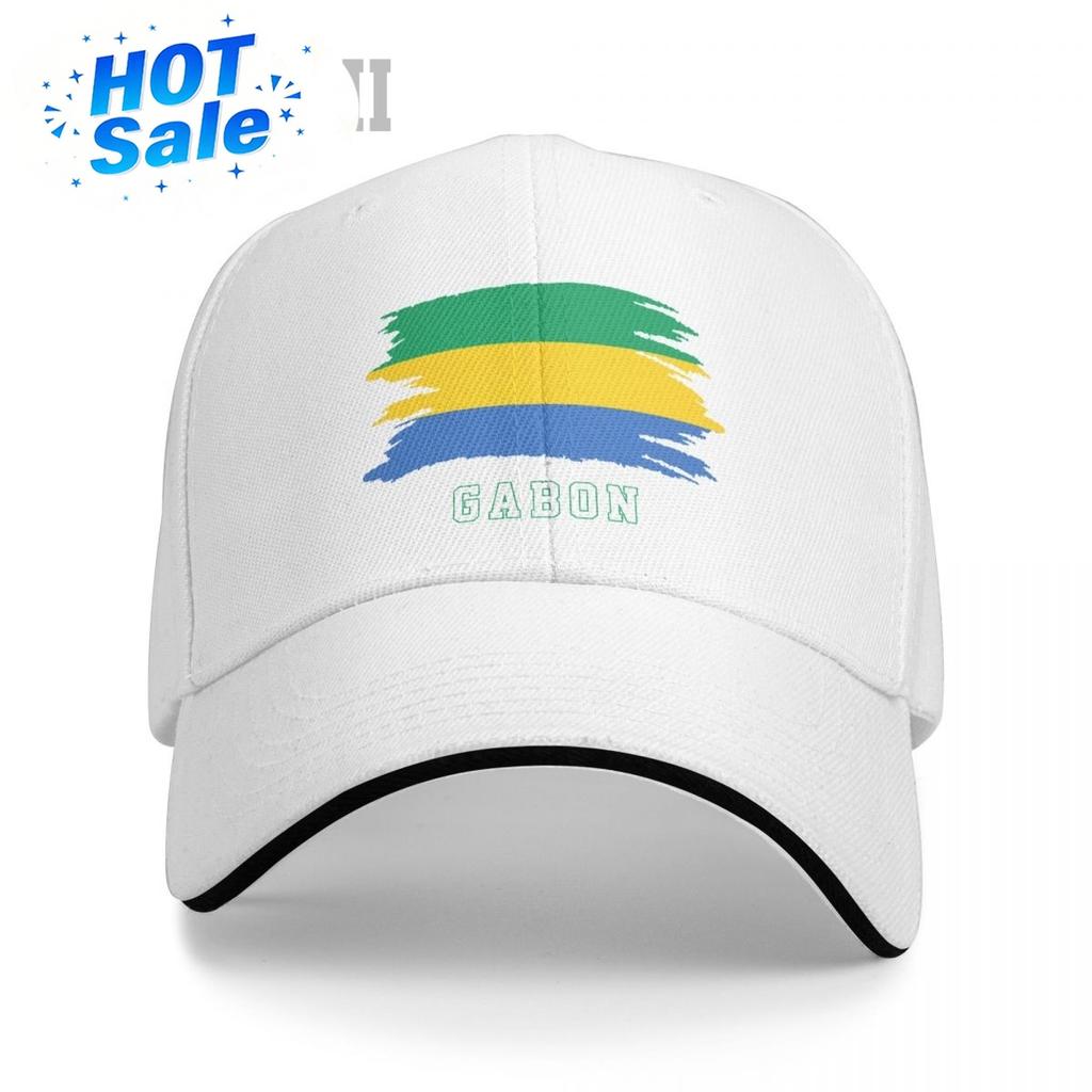 Unisex Sandwich Gabon Flag Gabonese Baseball Cap Men Women Hip Hop Caps Snapback Golf Hat Fishing