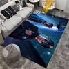 GTA Police Printed Flannel Carpet Non-Slip Suitable for Bedroom, Living Room, and Children's Room Decoration