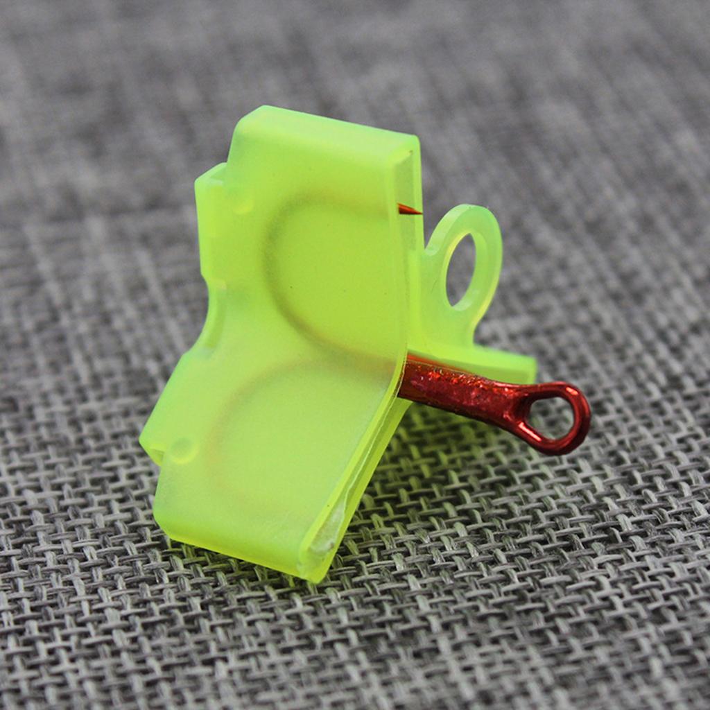 Angelhaken-Schutzhauben, 100 Stück, Kunststoff, Schutzabdeckung für Drillingshaken, Haken-Sicherheitskappen, Schutz für Standardgröße