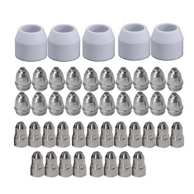 45pcs P-80 for Panasonic Plasma Electrode Nozzle 1.5 100Amp Plasma Cutting Torch