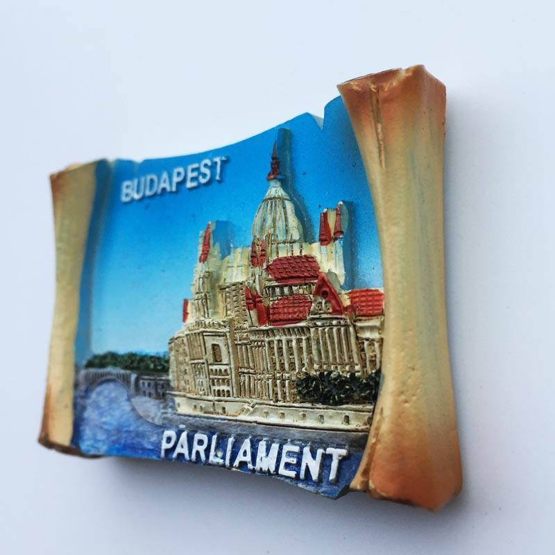 Calendario Magnetico 3D Budapest Ungheria - Magnete Da Frigorifero Souvenir Fatto A Mano, Decorazione Casa E Cucina, Regalo Di Viaggio