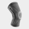 Orthopädische elastische Kniebandage mit rutschfester Innenlage und Silikon-Stoßdämpfung für Sport und Crossfit XL