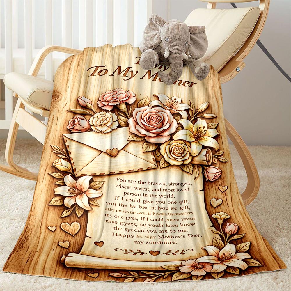 

Mother s Love And Sunshine Blanket Suitable for sofas,travel, living rooms also a good gift for friends and family Suitable for all seasons. 80cmx120cm